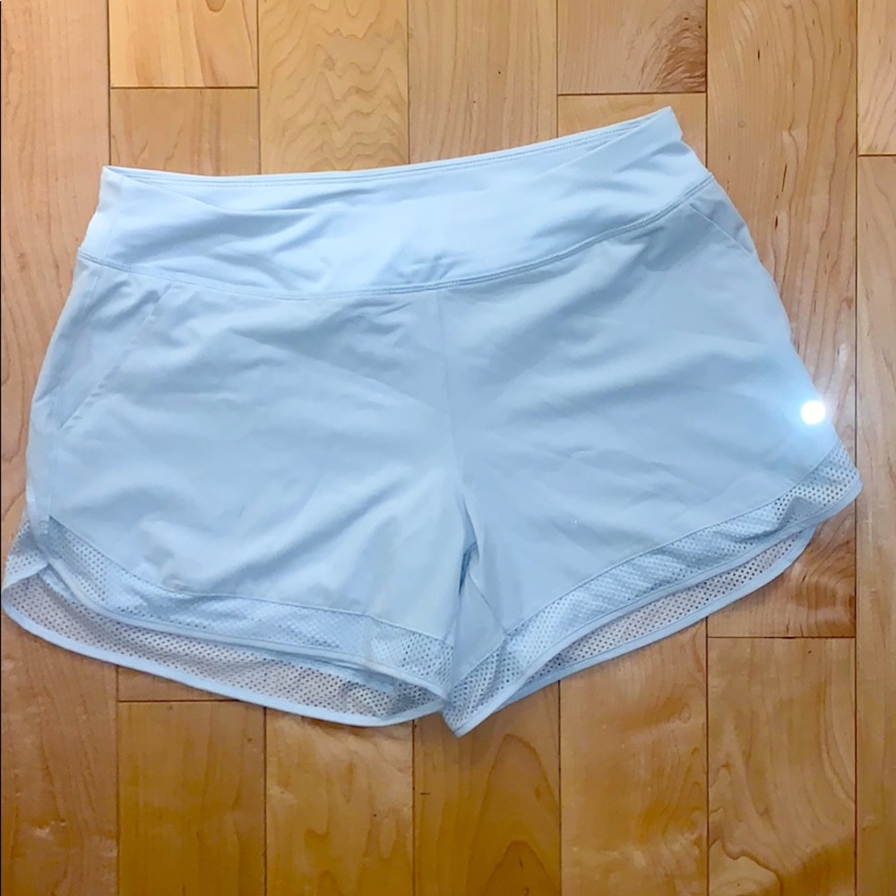 Layer8 light blue athletic shorts